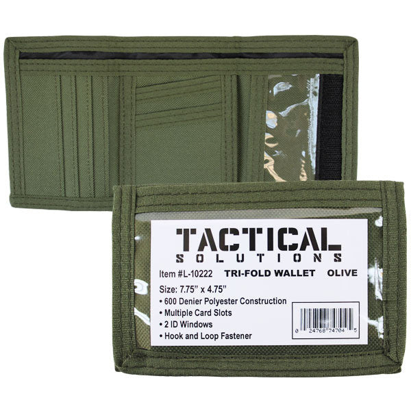 Tactical Tri-Fold Wallet