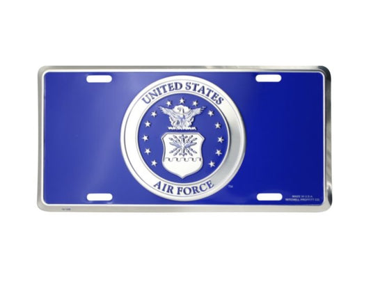 US Air Force Crest License Plate