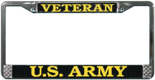 U.S. Army Veteran License Plate Frame