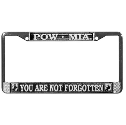 POW-MIA License Frame