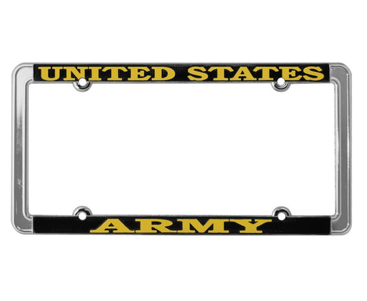 US Army Thin Rim License Plate Frame