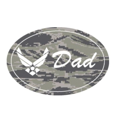 Oval Magnet USAF Symbol Dad