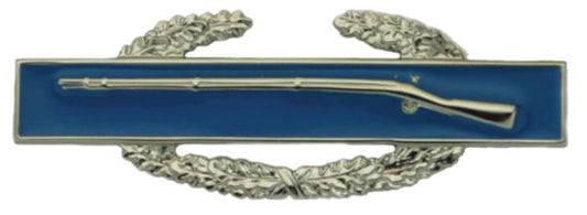 Combat Infantry Metal Auto Emblem 4 1/2”