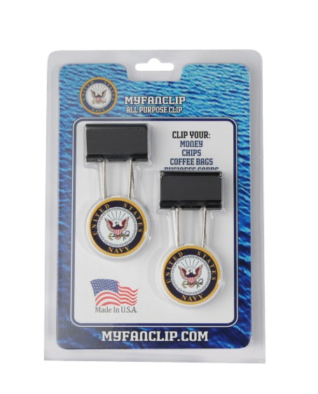 U.S. Navy Crest Clips