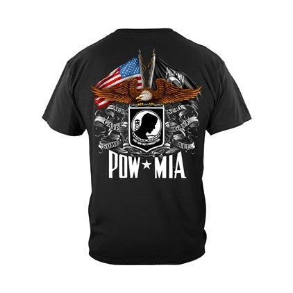 POW MIA Double Flag T-Shirt