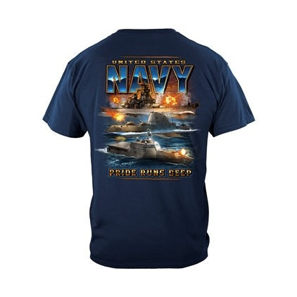 Navy Pride Runs Deep T-Shirt