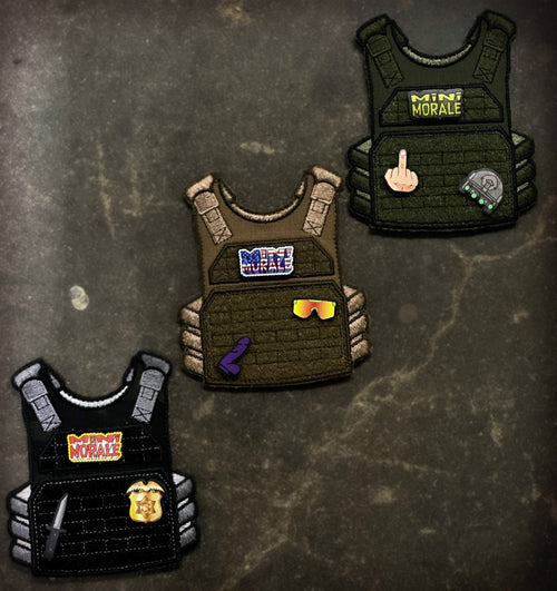 MINI MORALE: Plate Carrier Patch Panel