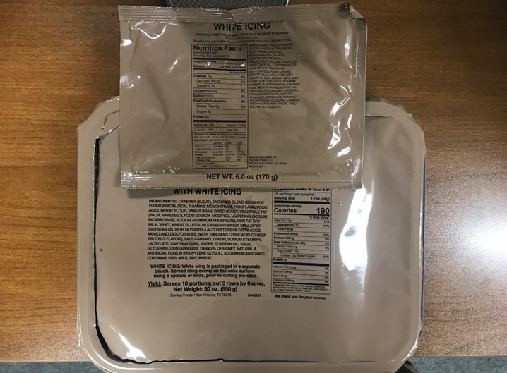 MRE Dessert Tray