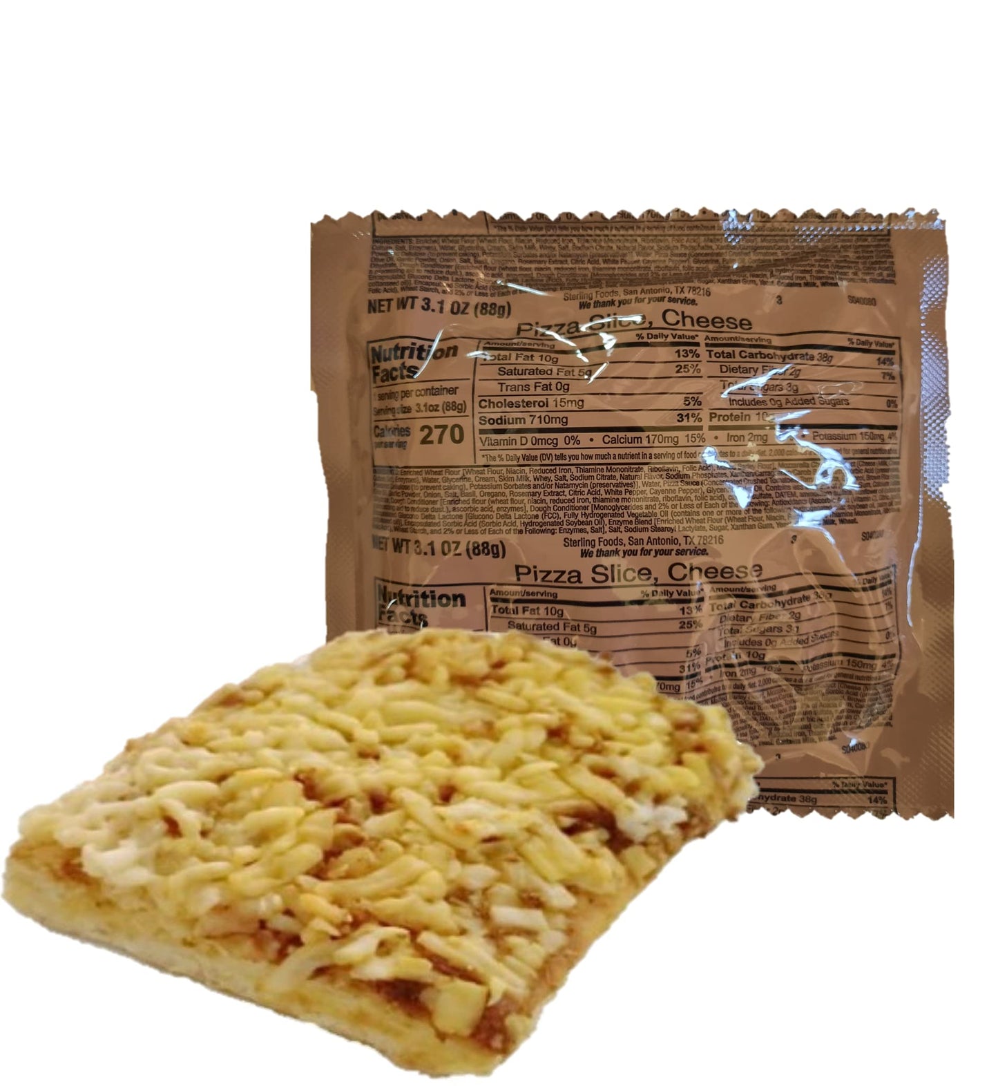 MRE Cheese Pizza Slice