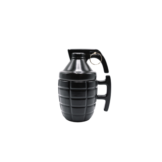 Grenade Mug w/Lid