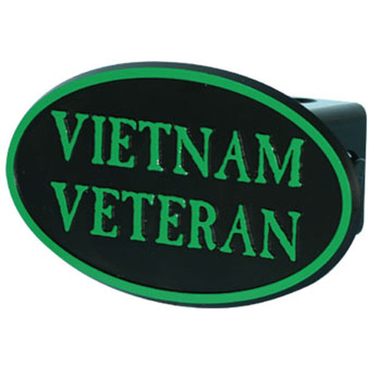 Vietnam Veteran Green Hitch Cover