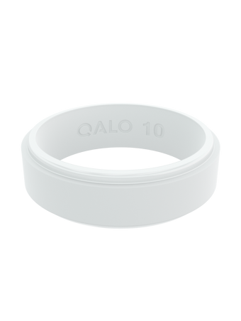 QALO Unisex Narrow Polished Step Edge