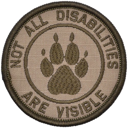 Not All Disabilities Are Visible Patch