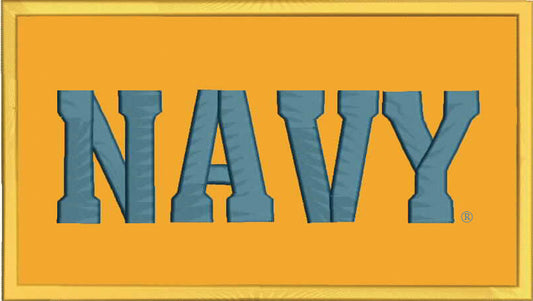 NAVY Velcro Patch