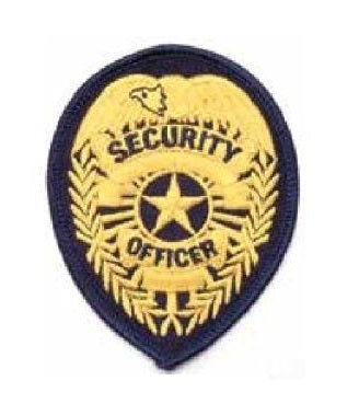 Security Officer Badge Patch