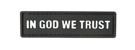 "In God We Trust" PVC Patch