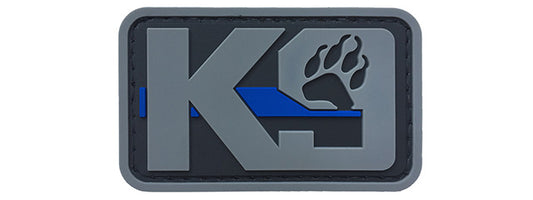 K9 Thin Blue Line PVC Patch