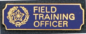FTO Field Training Officer Award Bar
