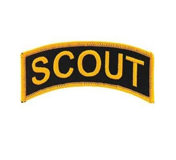 SCOUT Army Tab Patch