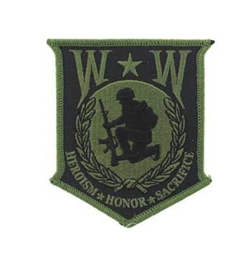 Wounded Warrior Shield Patch