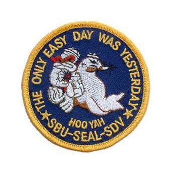 Patch USN Seal Only Easy Day