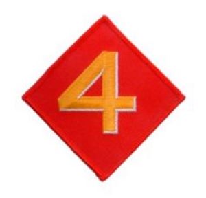 4th Marine Division Patch