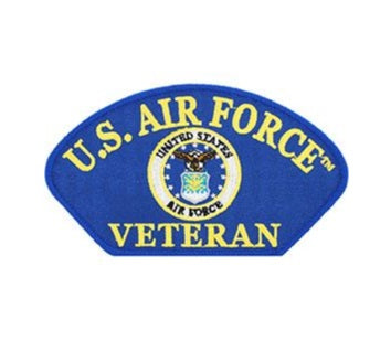 U.S. Air Force Veteran Hat Patch