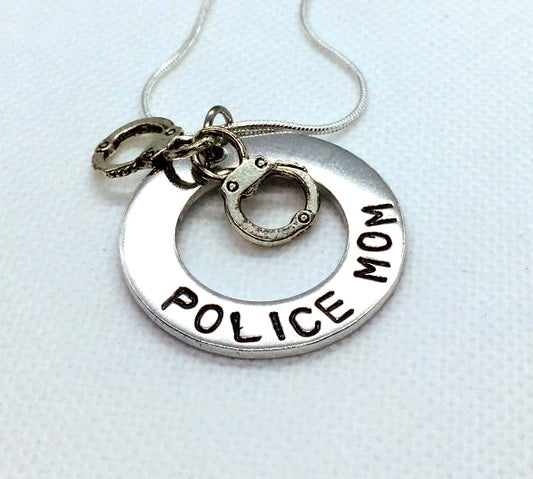 POLICE MOM Necklace