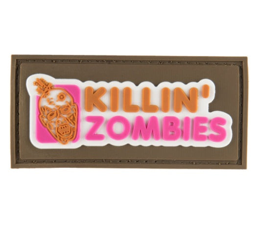 Killin' Zombies PVC Patch