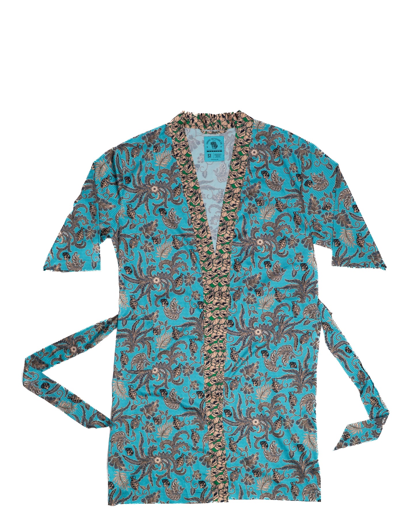 SavTac Savage Kimono Silk Robe