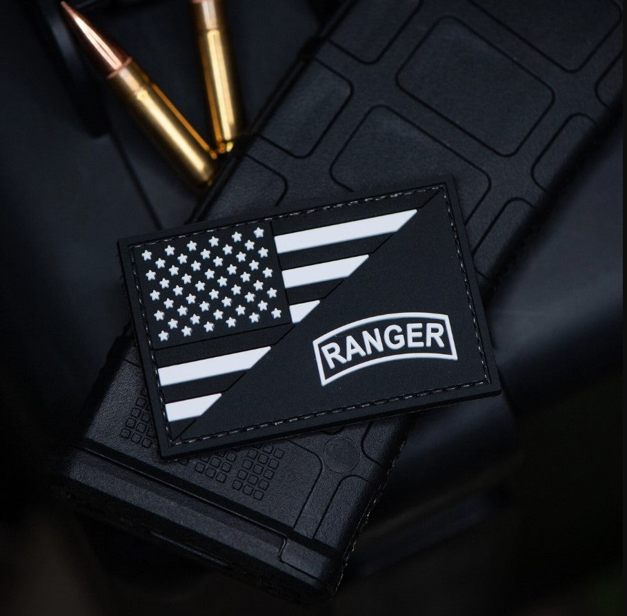US Flag/Ranger Tab PVC Patch