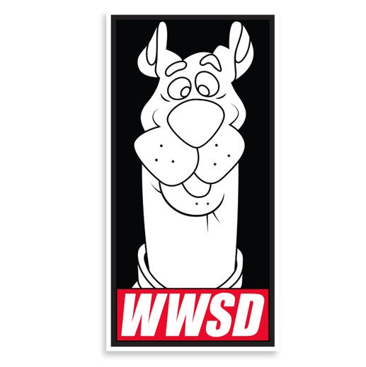 WWSD - What Would Scooby Doo Sticker