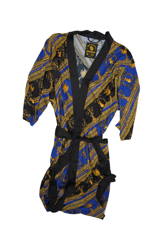SavTac Savage Kimono Silk Robe - Medusa