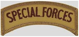 Special Forces Tab Patch