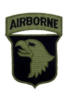 101st Airborne Patch w Tab