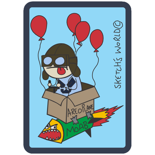 Sketch's World © USAF MOAB - Sticker