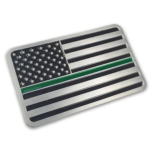 Thin Green Line USA Auto Emblem