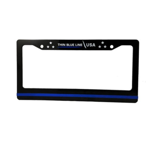 Thin Blue Line USA License Plate Frame