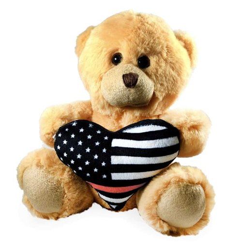 Thin Red Line Teddy Bear