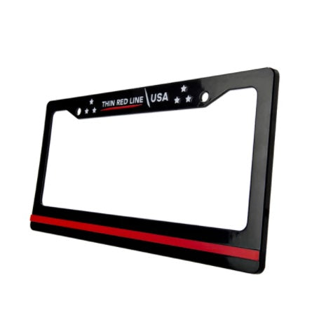 Thin Red Line USA License Plate Frame