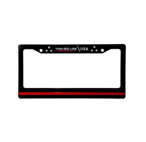 Thin Red Line USA License Plate Frame