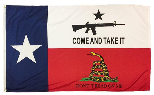 Texas Come & Take It/DTOM Flag