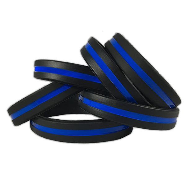 Thin Blue Line Bracelet