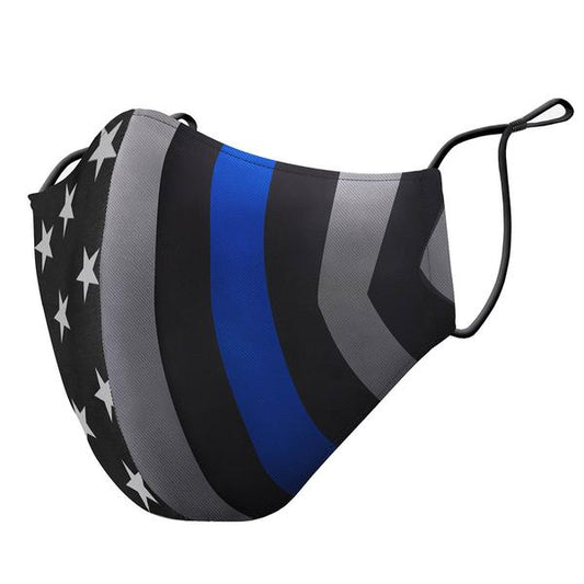 Thin Blue Line Premium Face Mask w/Filter