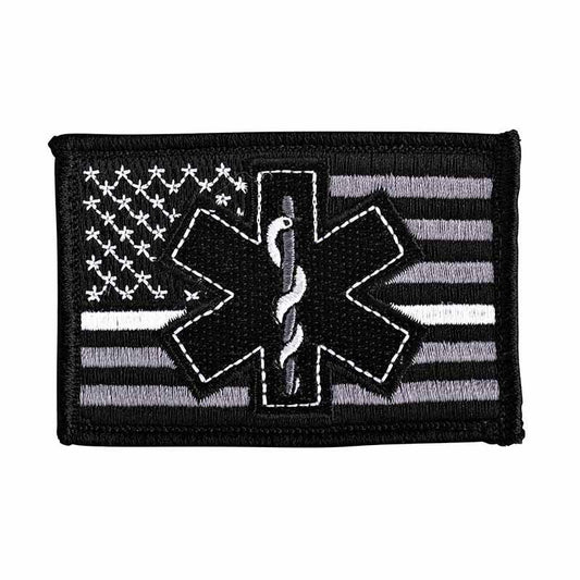 Thin White Line Star Patch