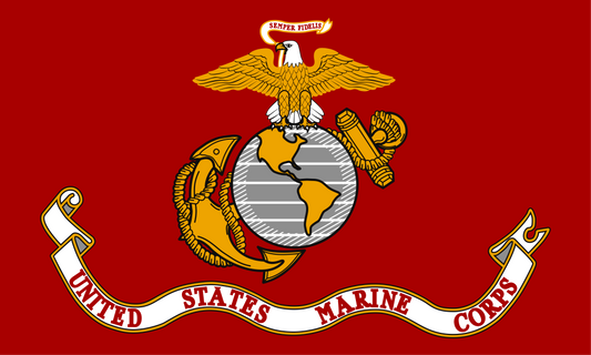US Marines Flag  2' x 3'