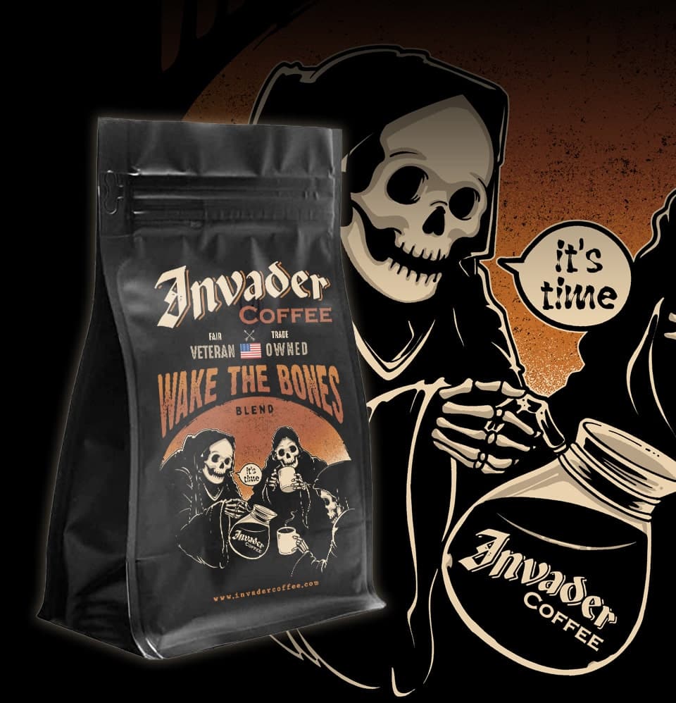 Invader Coffee - Wake The Bones