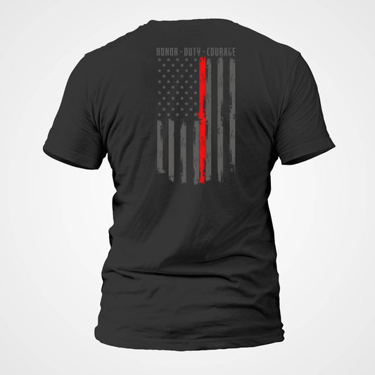 Thin Red Line Firefighters Honor Tee