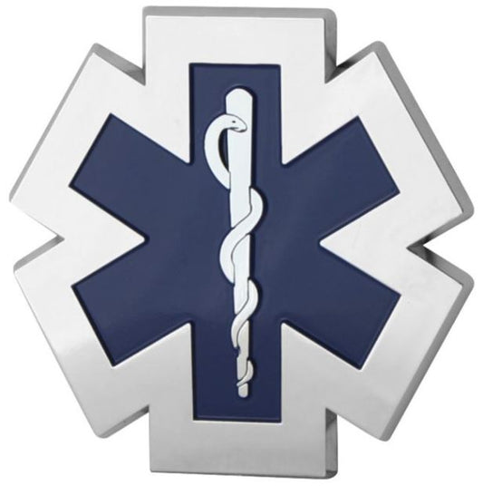 EMT Auto Chrome Emblem