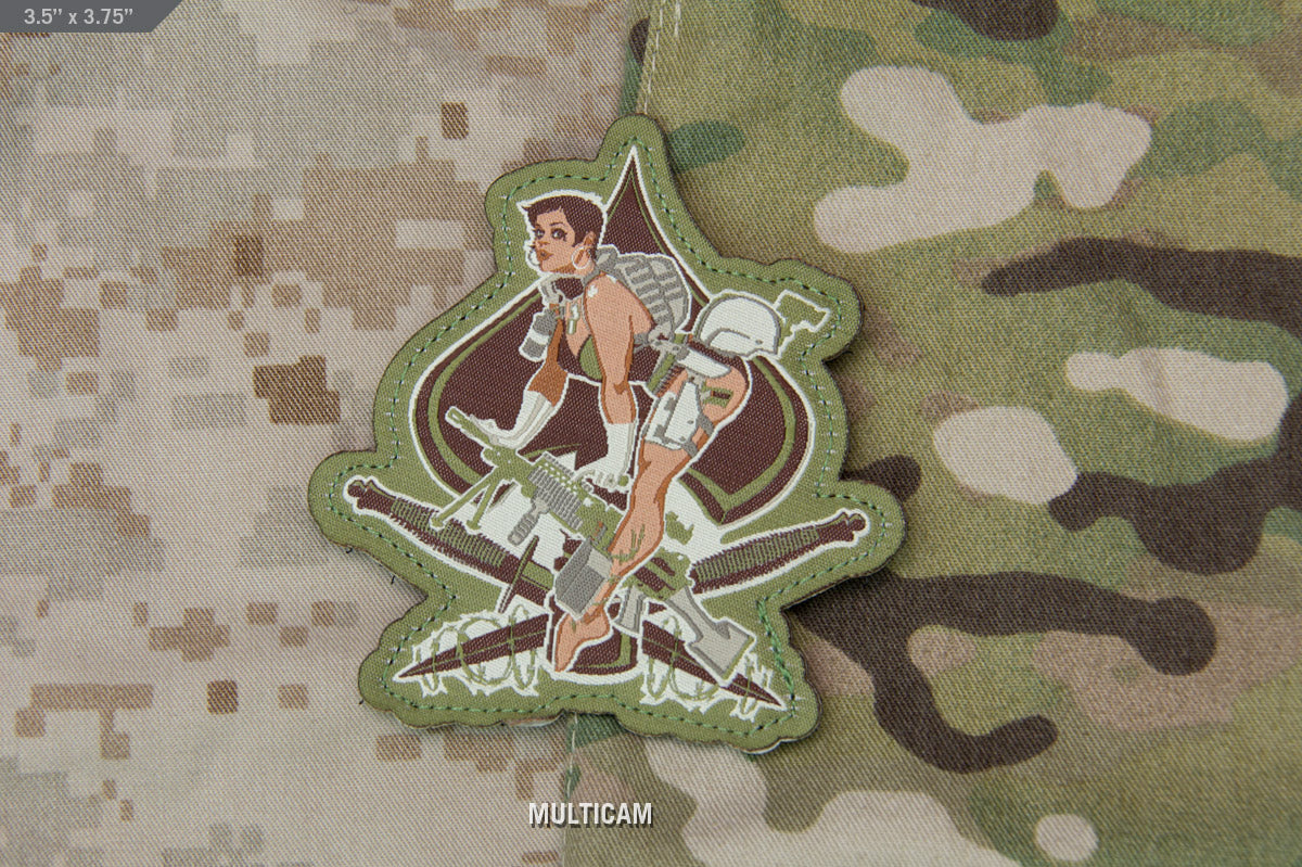 Aces High Pinup Patch